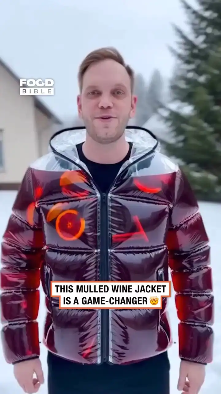 Mulled wine jacket 🍷