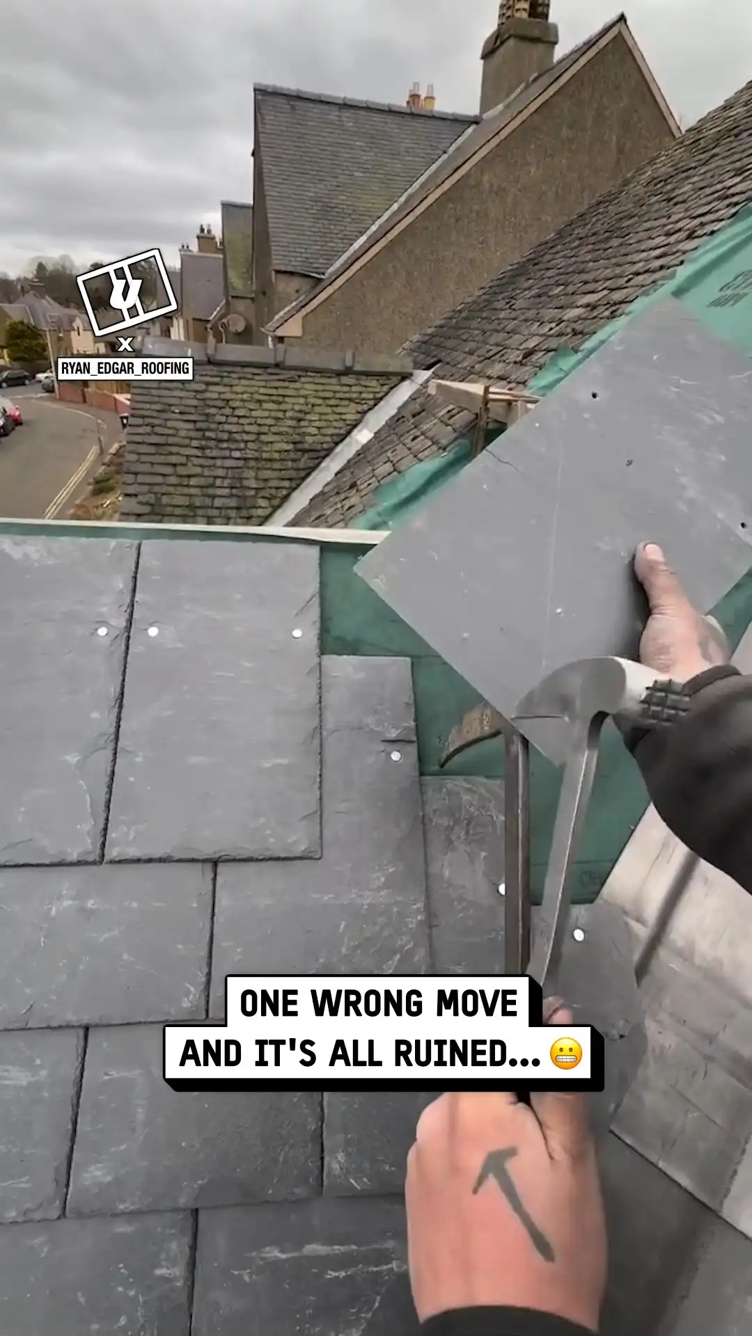 Satisfying slate cuts 😮‍💨🔨