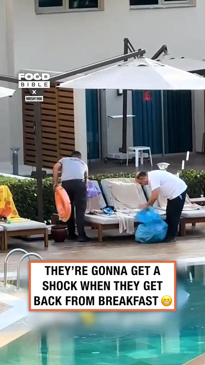 Sun bed security exist 😂