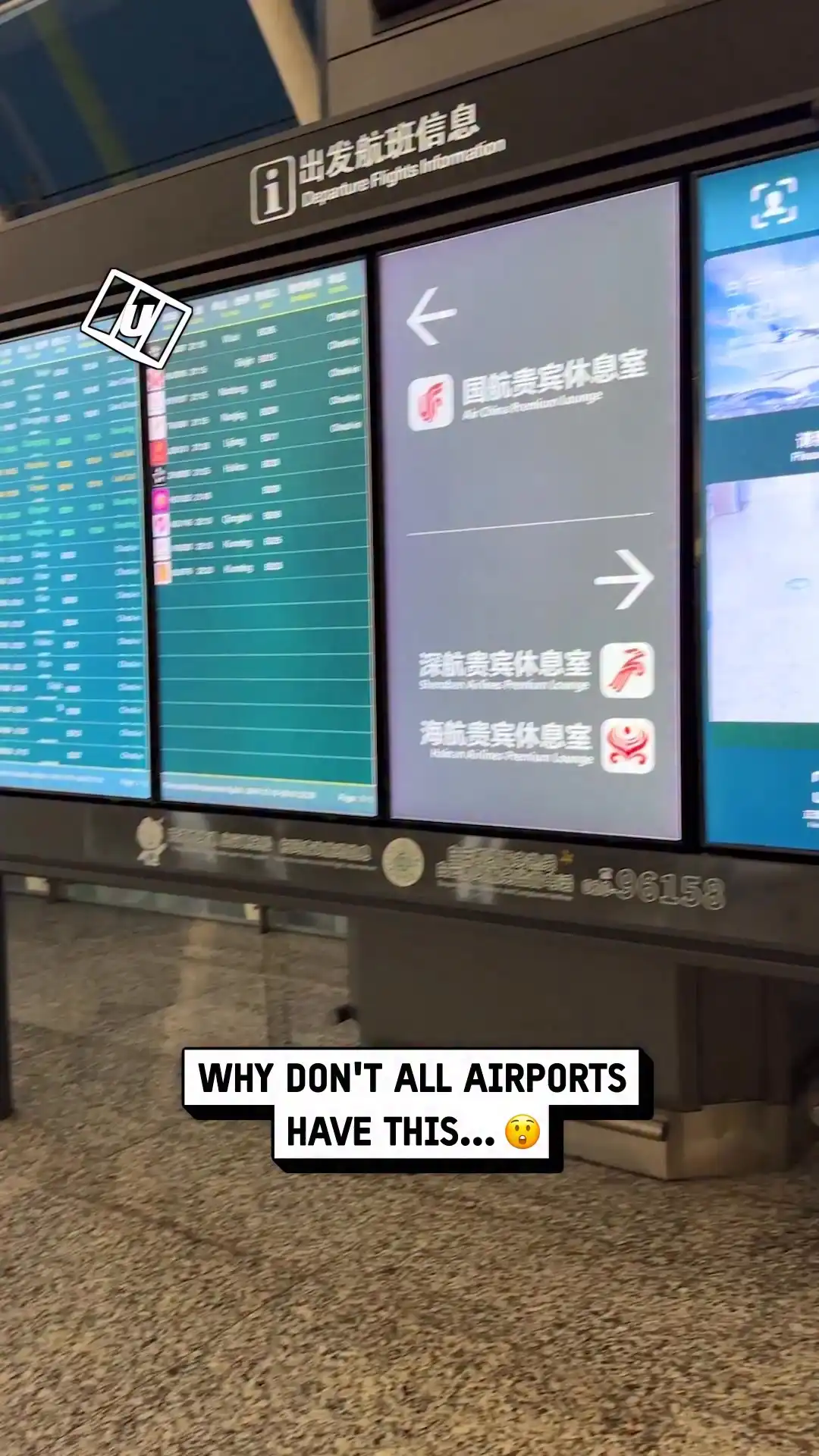 They scanned my face at the airport 🤯✈️