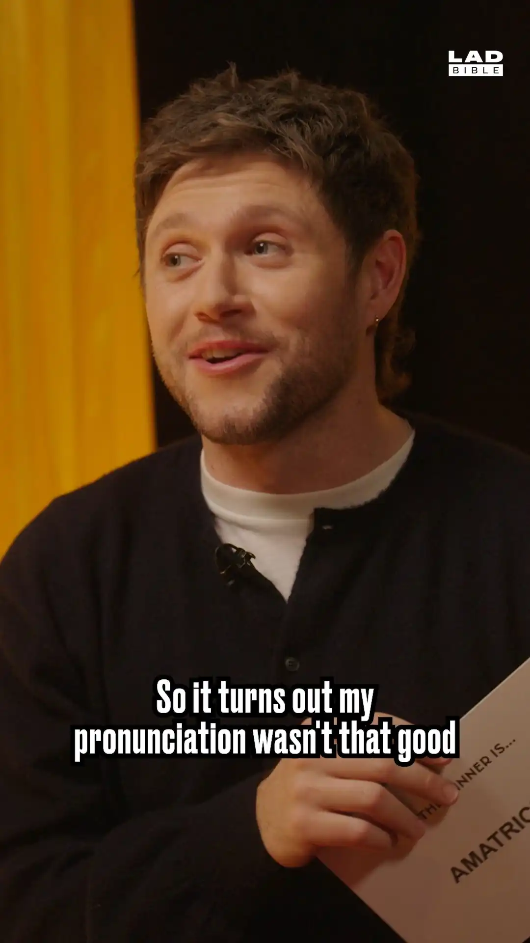 Niall Horan Awards His Best Snacks EVER