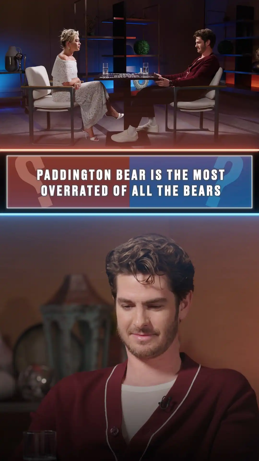 Andrew Garfield & Florence Pugh Argue Over The Internet's Biggest Debates