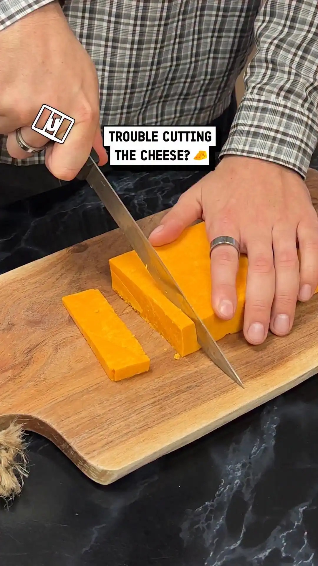 Cheese Cutting Hack 🧀