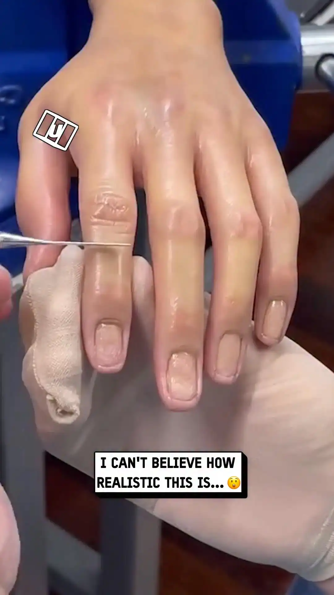 Making a prosthetic hand 😱🖐️