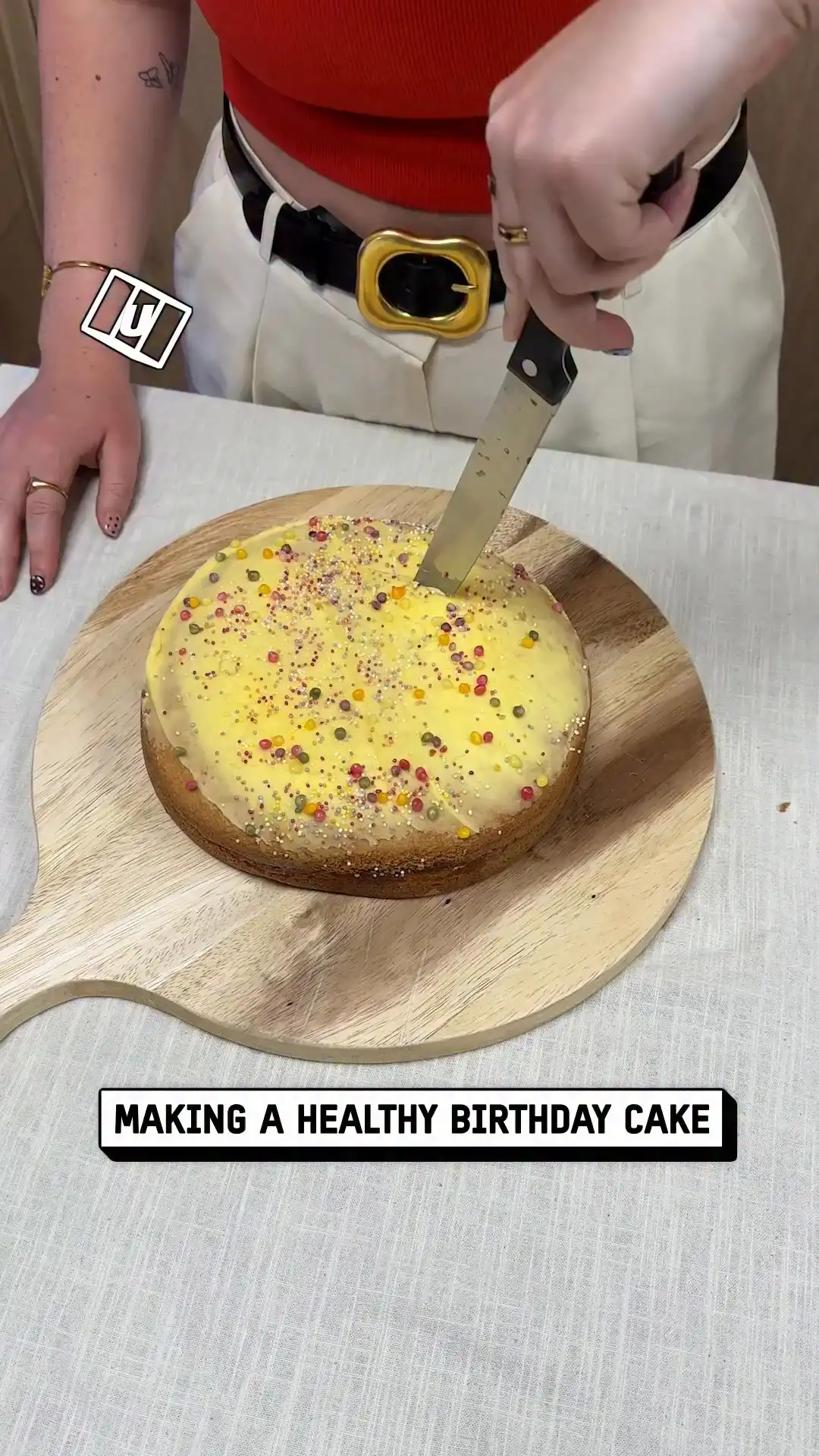 Making a healthy cake 🍰