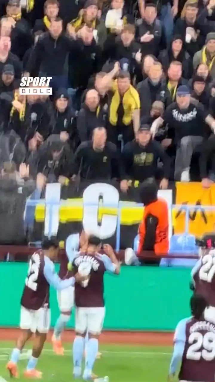 Young Boys Fans Throw Objects At Donyell Malen