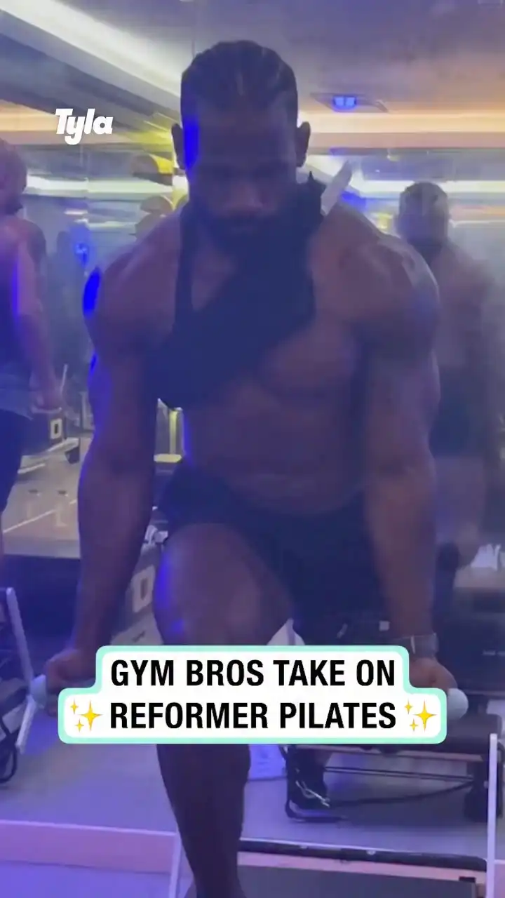 Body builders and gym bros take a reformer pilates class