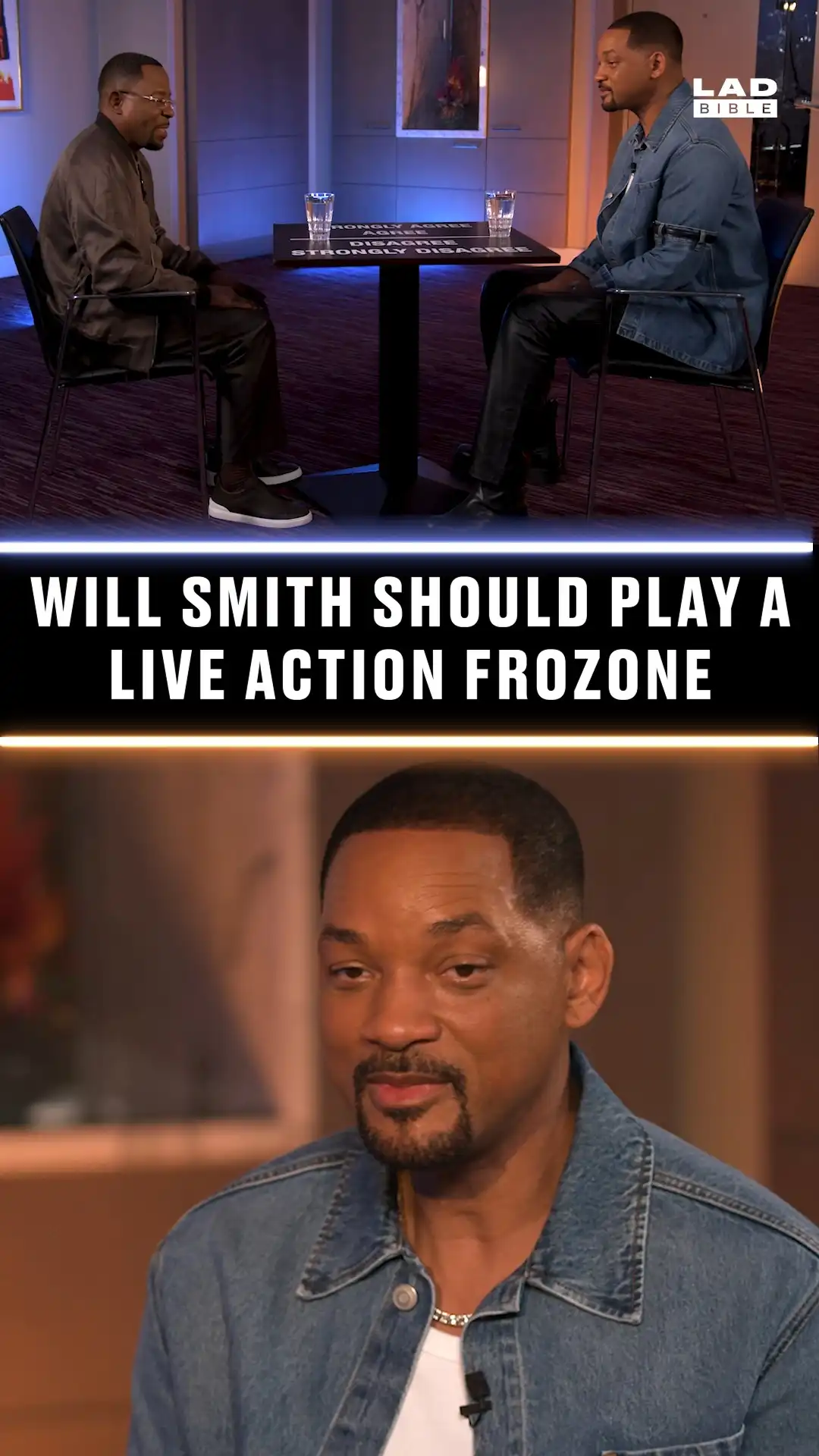 Martin Lawrence and Will Smith talk about Frozone