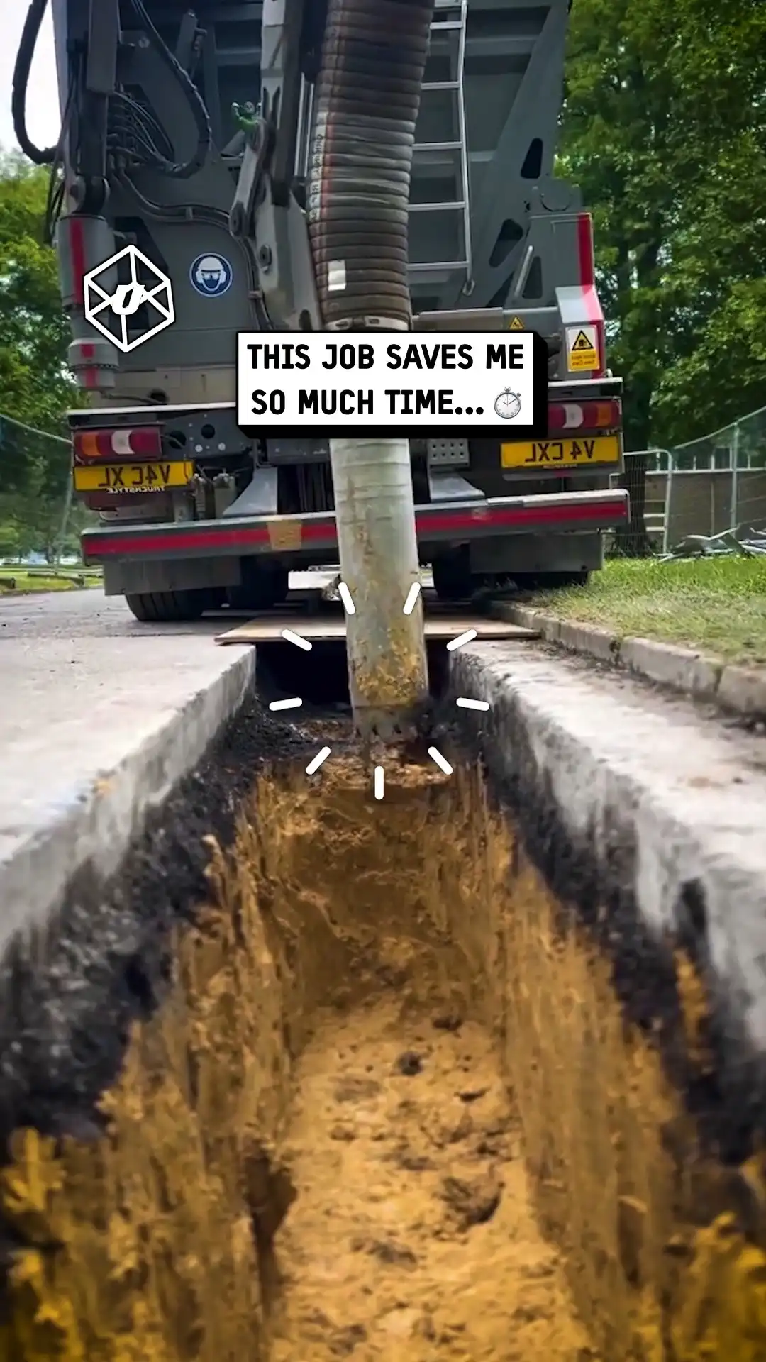 Breaking up soil with air 😮‍💨😱