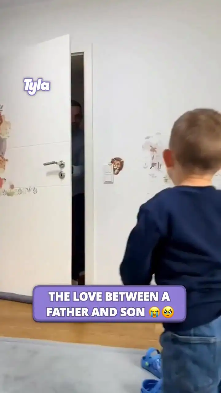 The love between a father and son 🥹😭