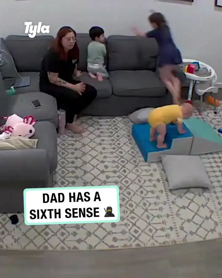 Dad has the 6th sense