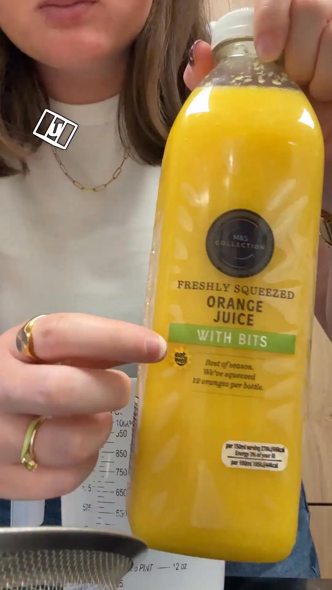 Removing Orange Juice Pulp 🤢🍊