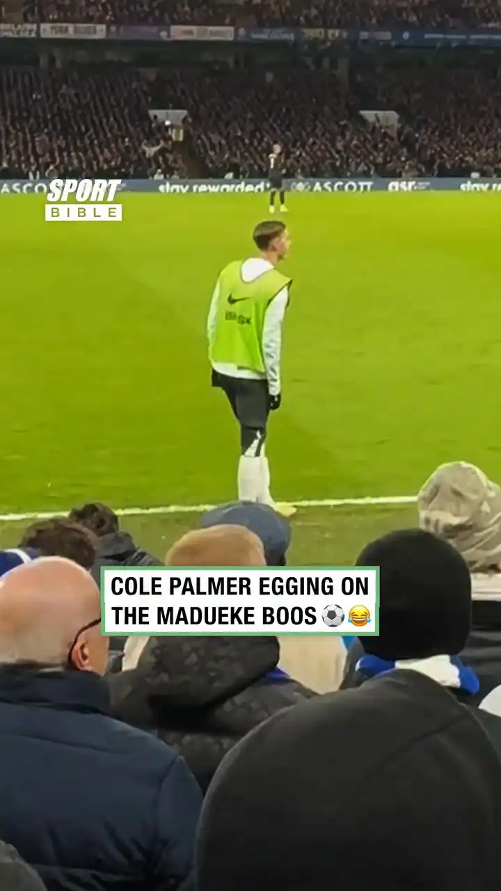 Cole Palmer Egging On Madueke Boos