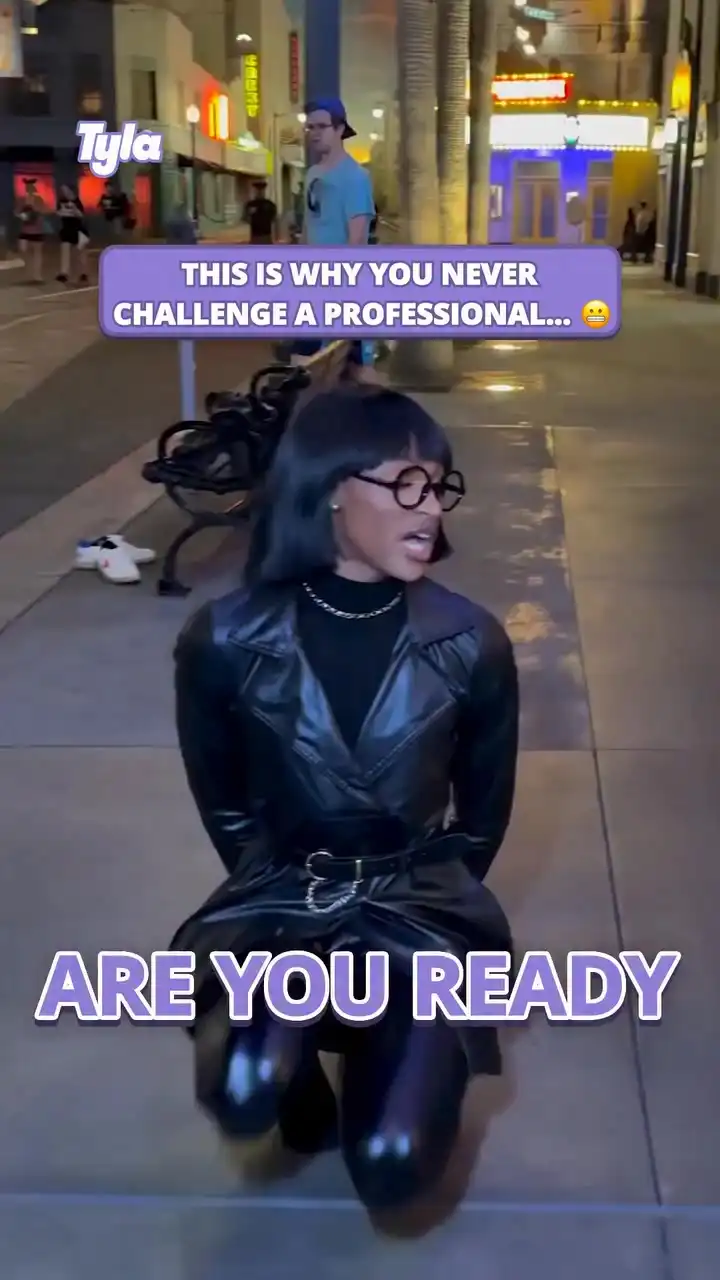 Never challenge a pro 💅🤣