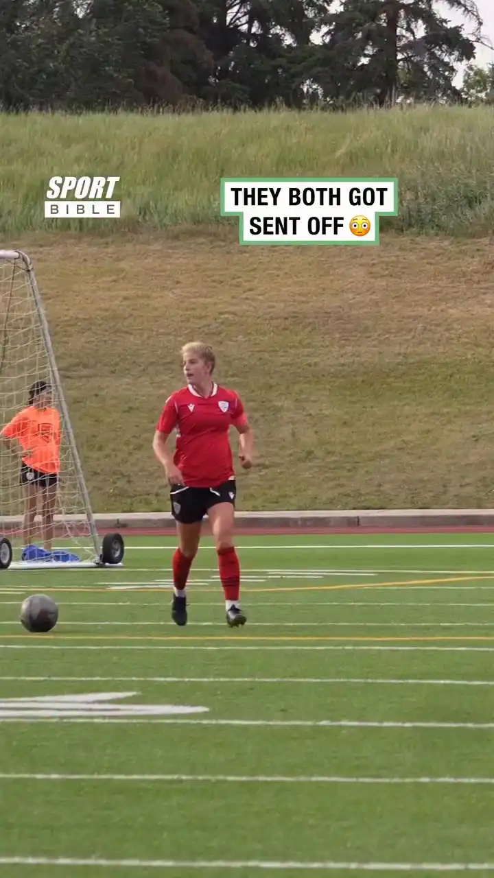 Referee Sends Two Players Off At The Same Time