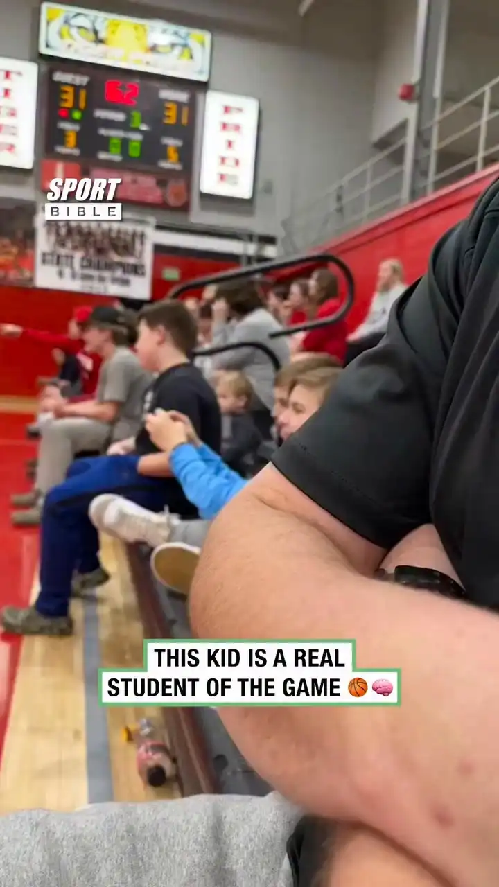 Kid Is A Real Student Of The Game