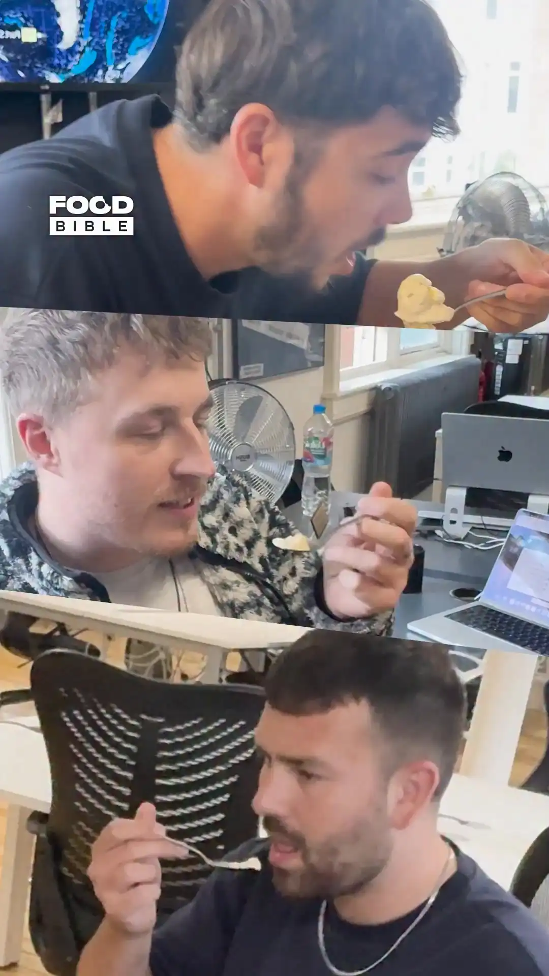 The office tries...