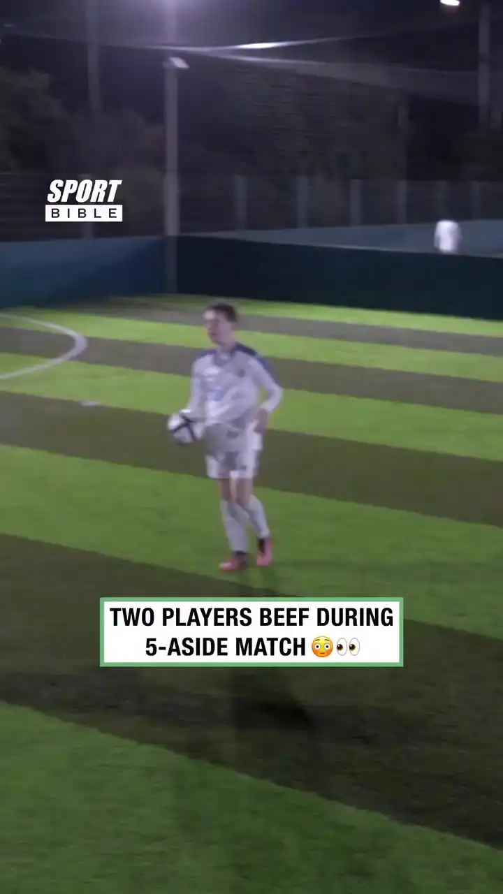 Two Players Beef During 5-Aside Game