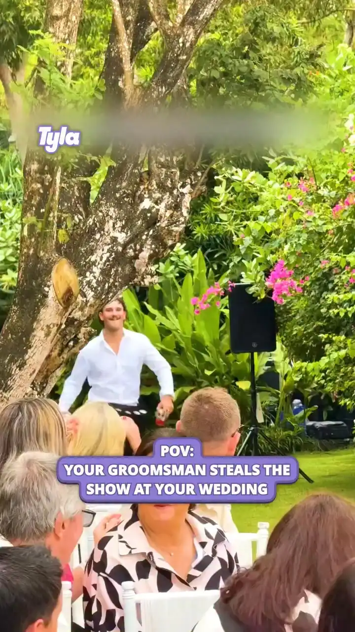 POV: Your groomsman stole the show 💅✨