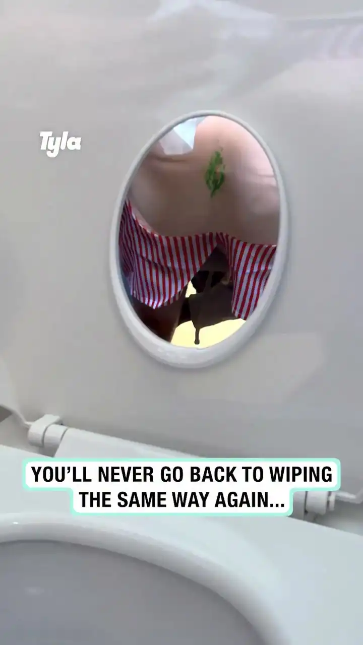 Wipe bum mirror hack 🚽