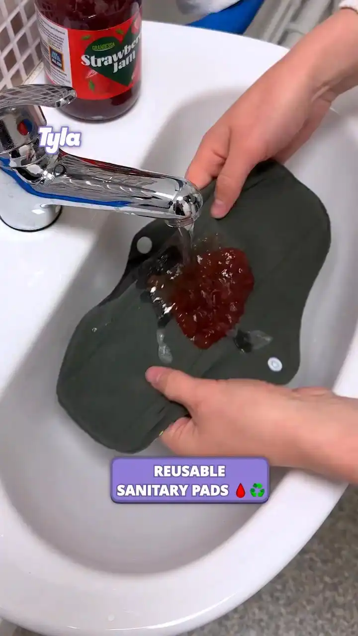 Reusable sanitary pads 🩸