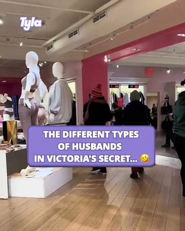 The different husbands/boyfriends at Victoria’s Secret 🛍️🤣