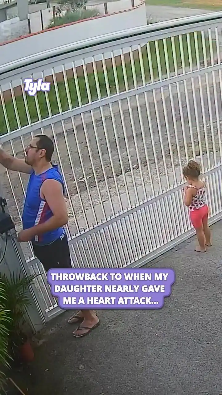 Throwback to when my daughter nearly gave me a heart attack ๐ณ