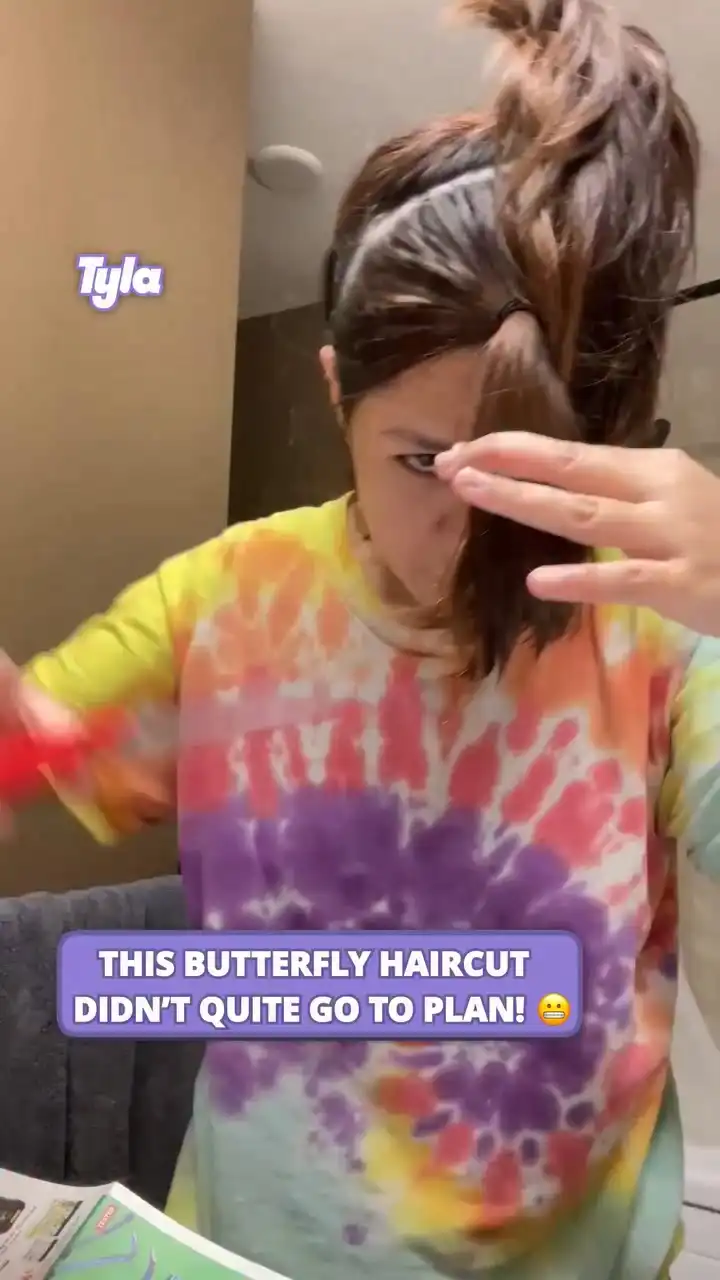 Butterfly haircut gone wrong 💇‍♀️