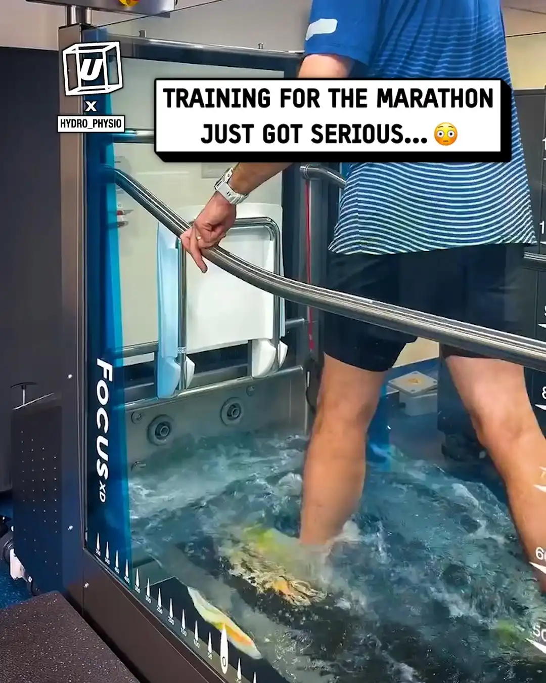 Hydro-training for the marathon 💦🏃♂️