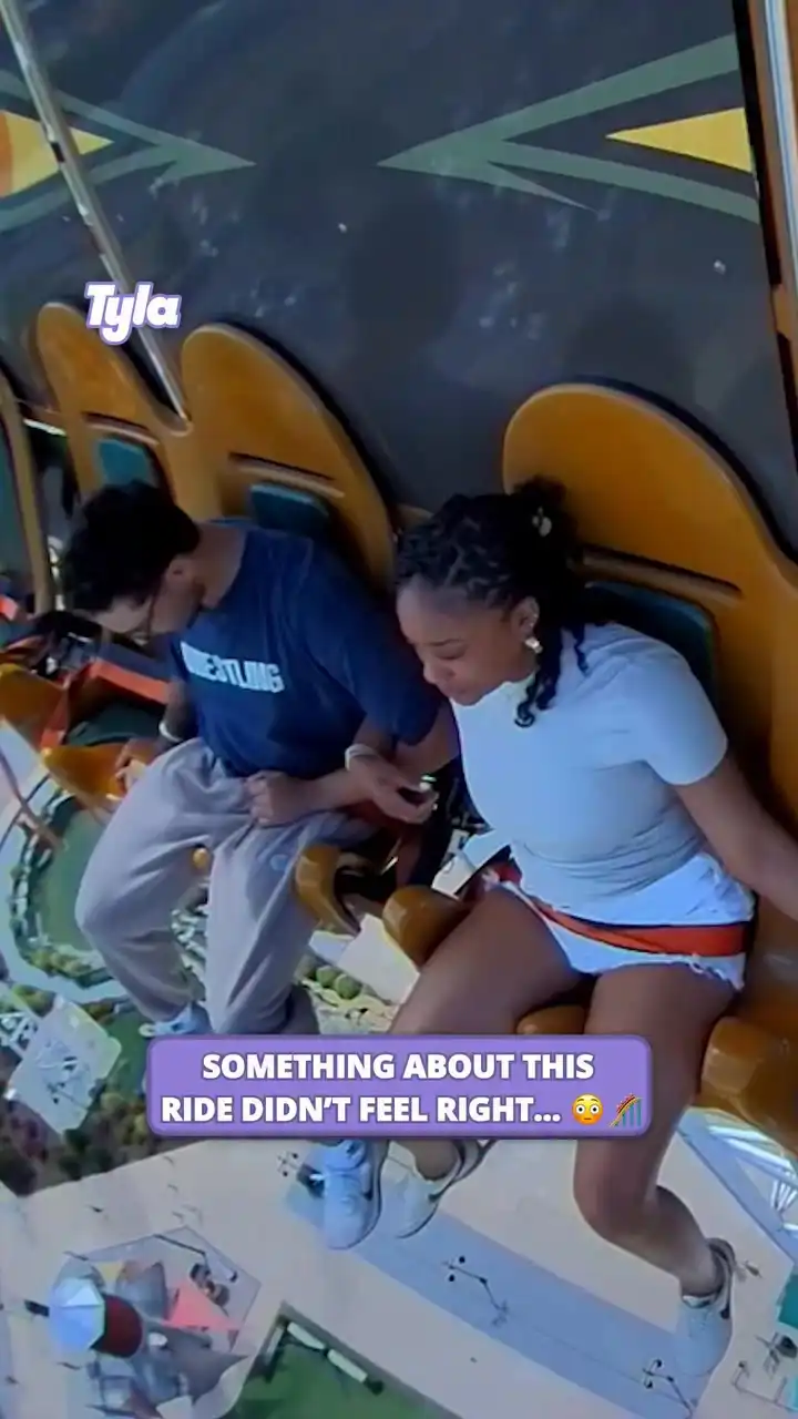 Safety? This ride hasn't heard of her 😳
