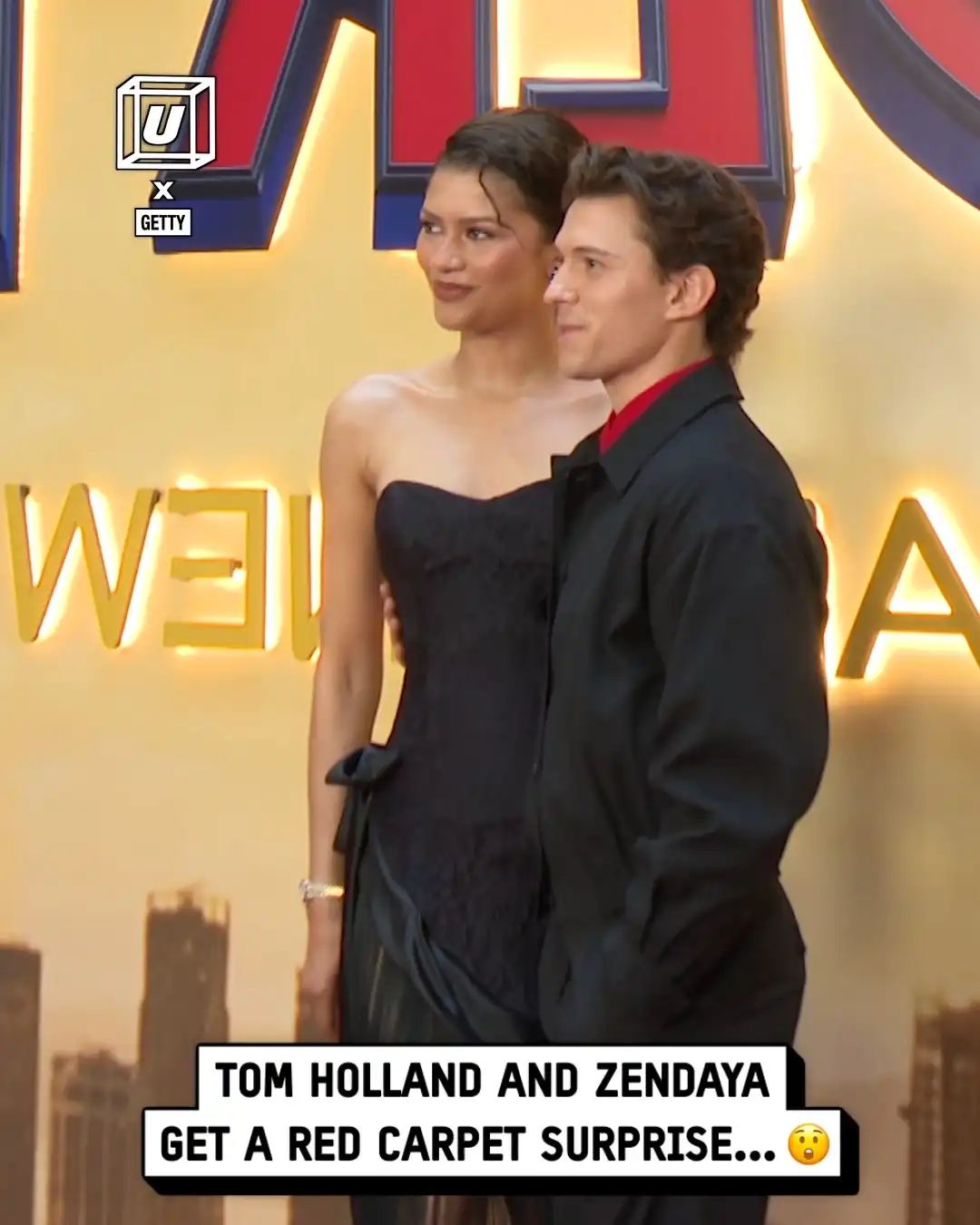 Zendaya and Tom Holland wow on the Spider Man Brand New Day red carpet 🤩🕷️