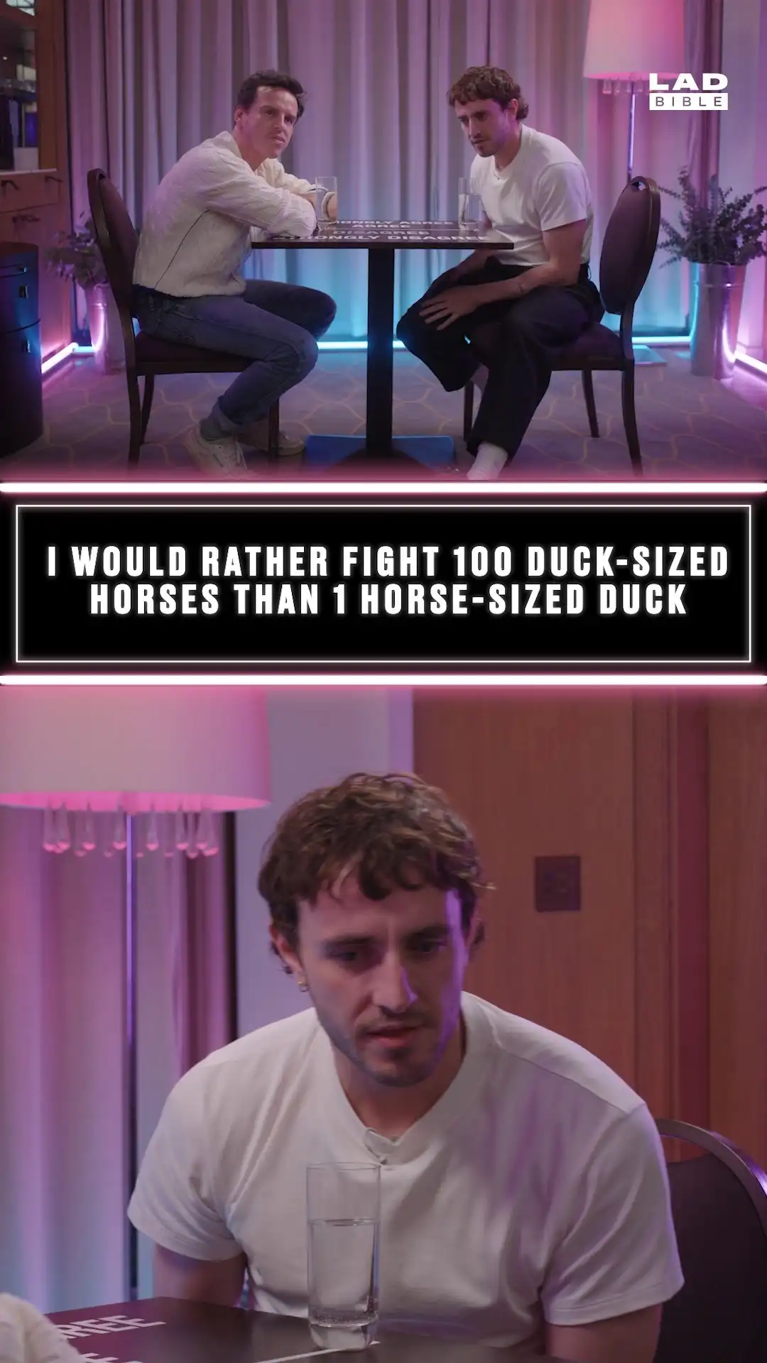 Paul Mescal & Andrew Scott debate what they would rather fight