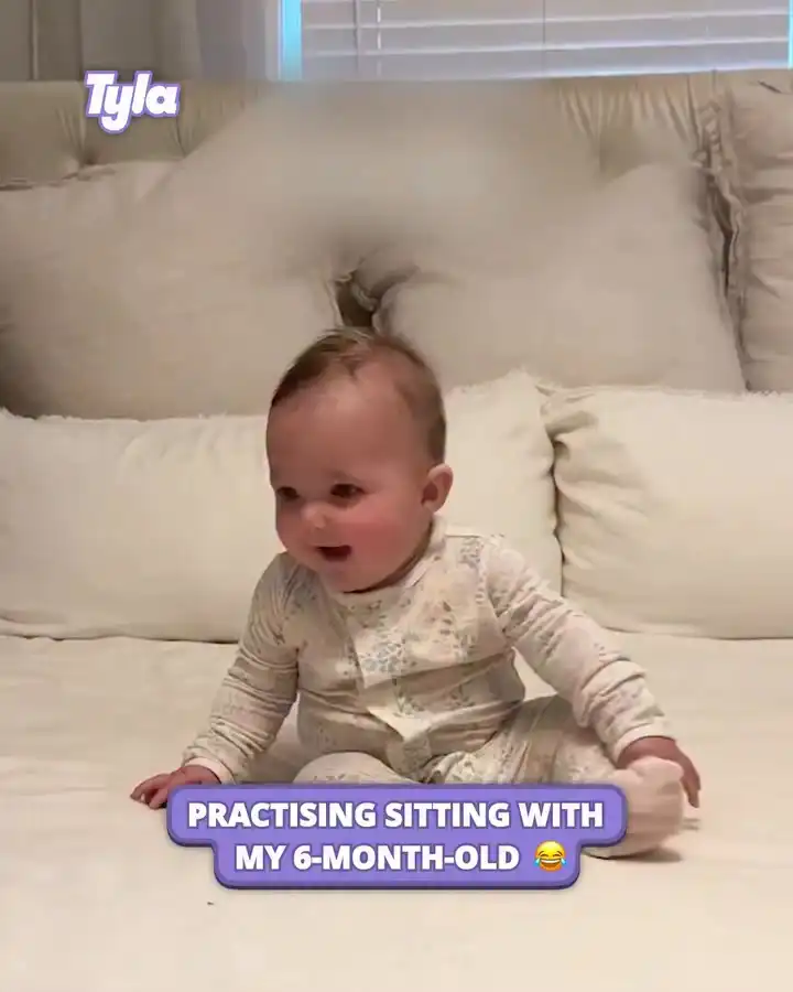 She's so proud of herself 😂🥹