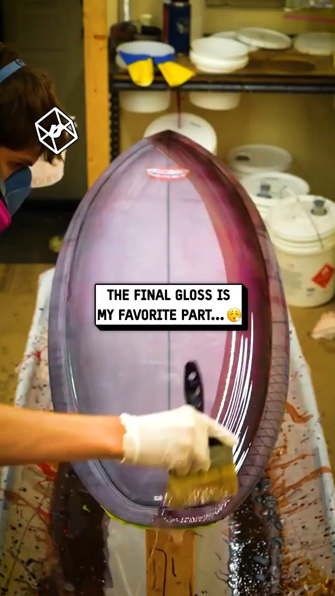 Making custom surfboards 😮💨🏄♂️