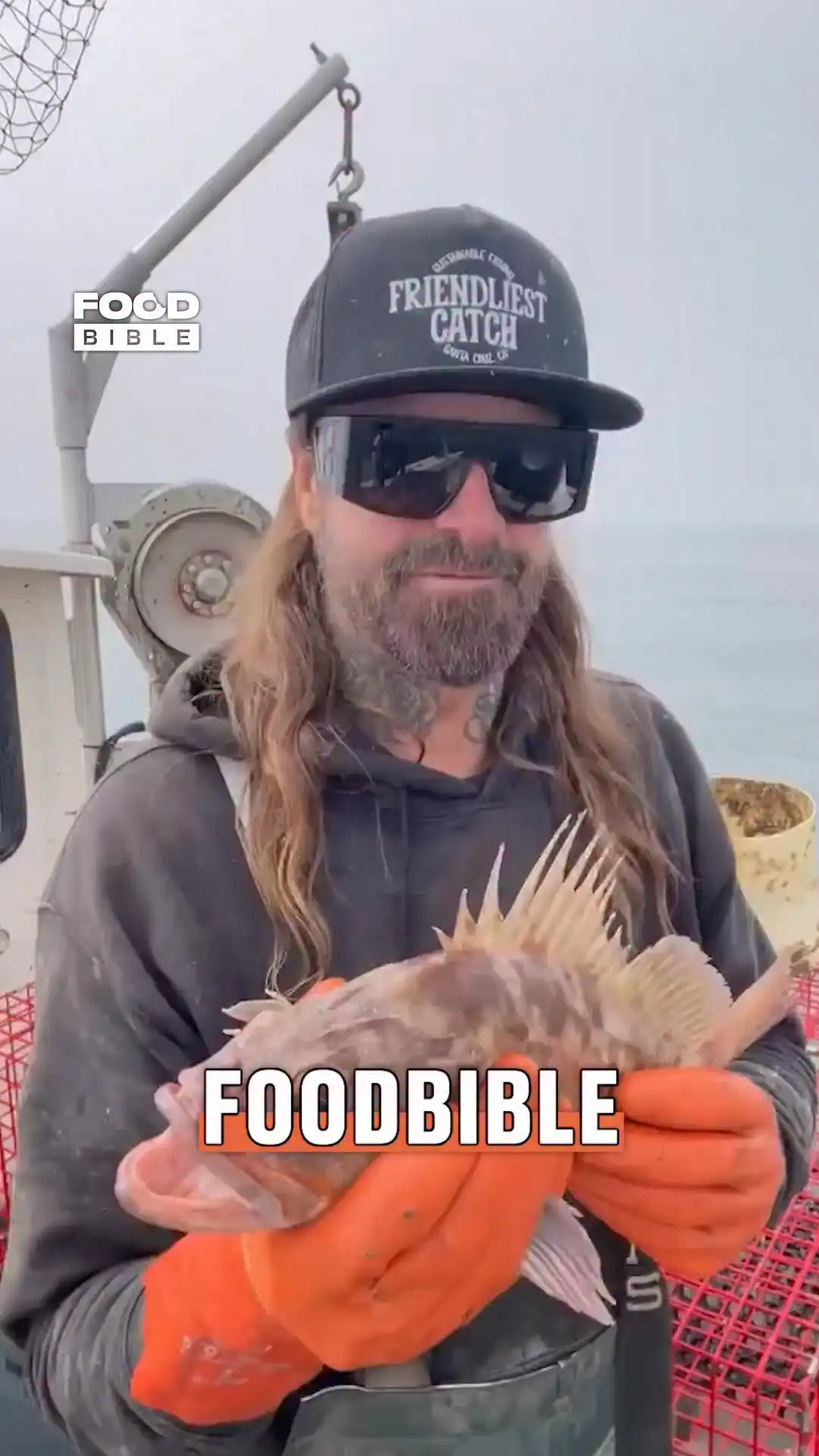 Crab fisherman catches something unusual