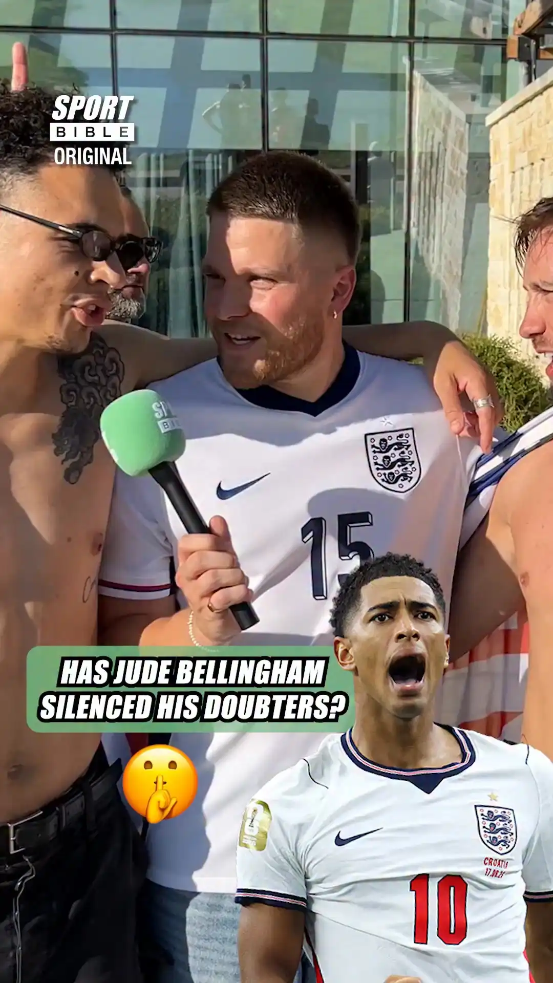 England fans react to Jude Bellingham performance vs Croatia