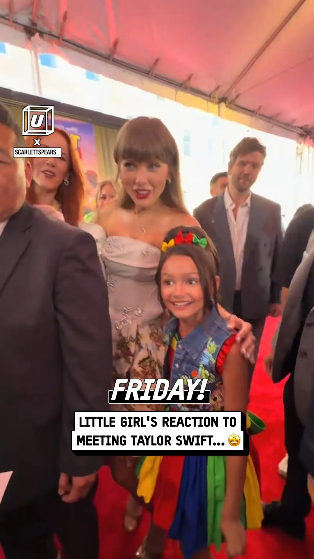 My daughter met Taylor Swift 🤩🎤