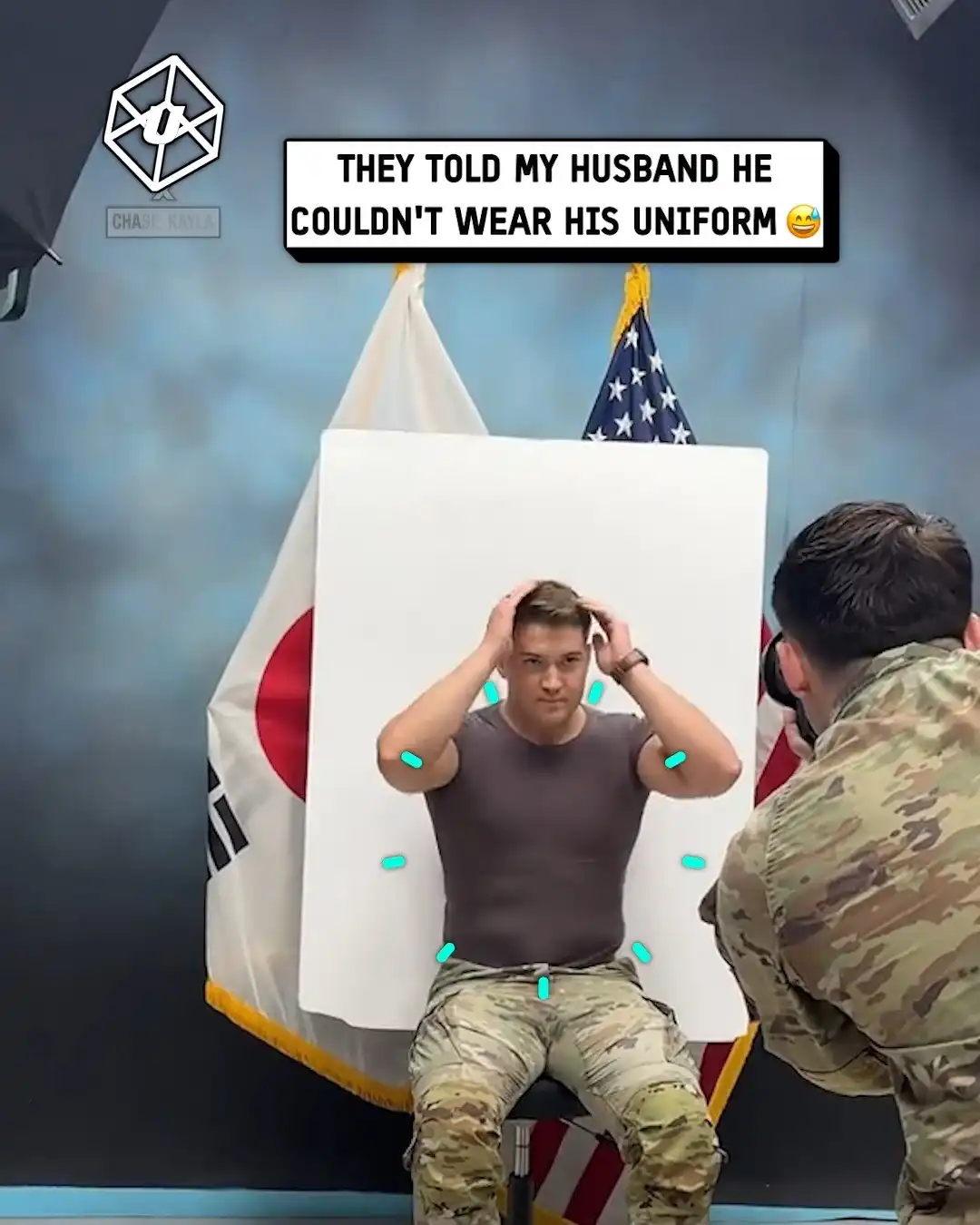 How military passports are taken 😲📸