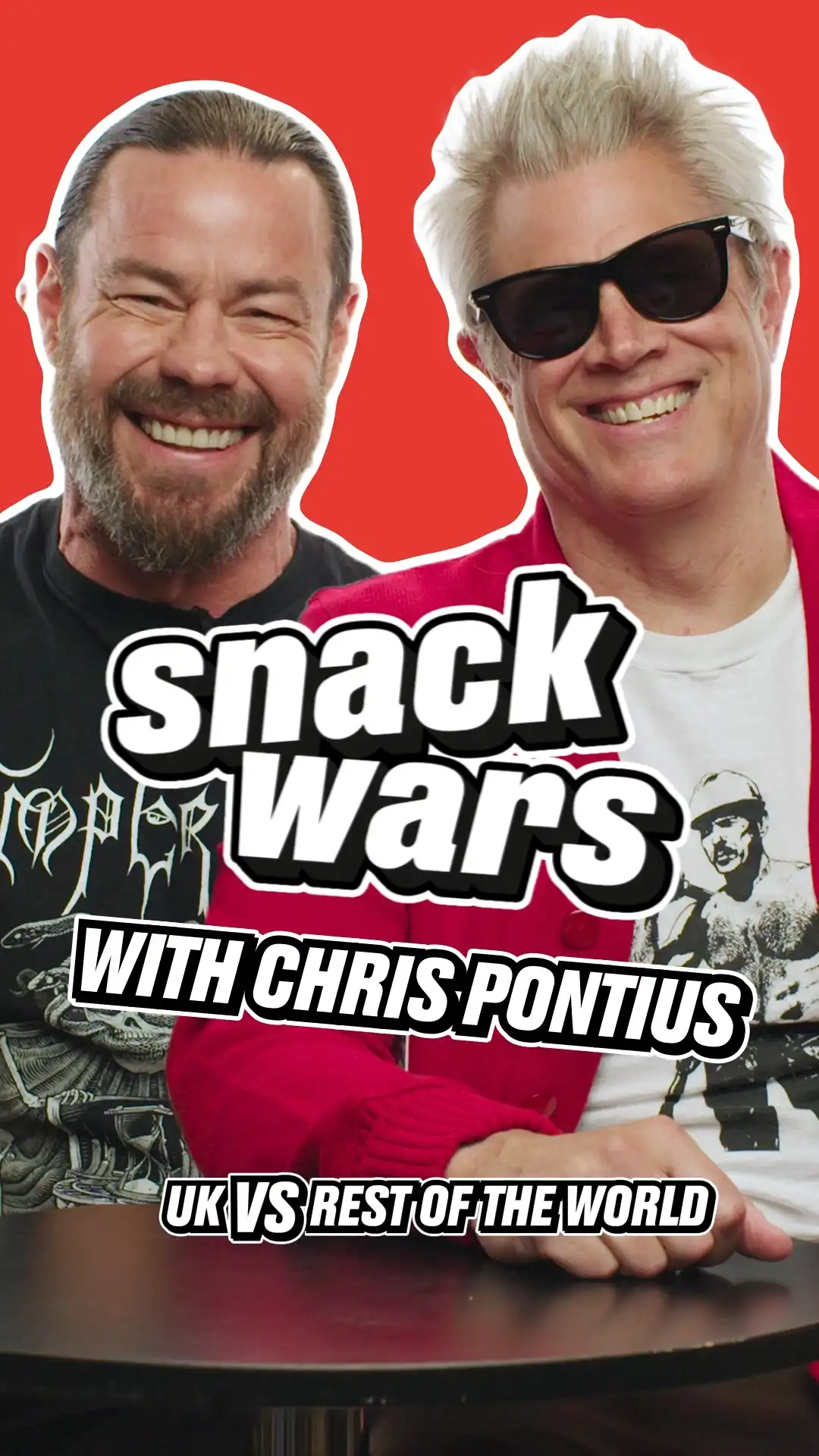 Jackass stars Johnny Knoxville & Chris Pontius take on Snack Wars