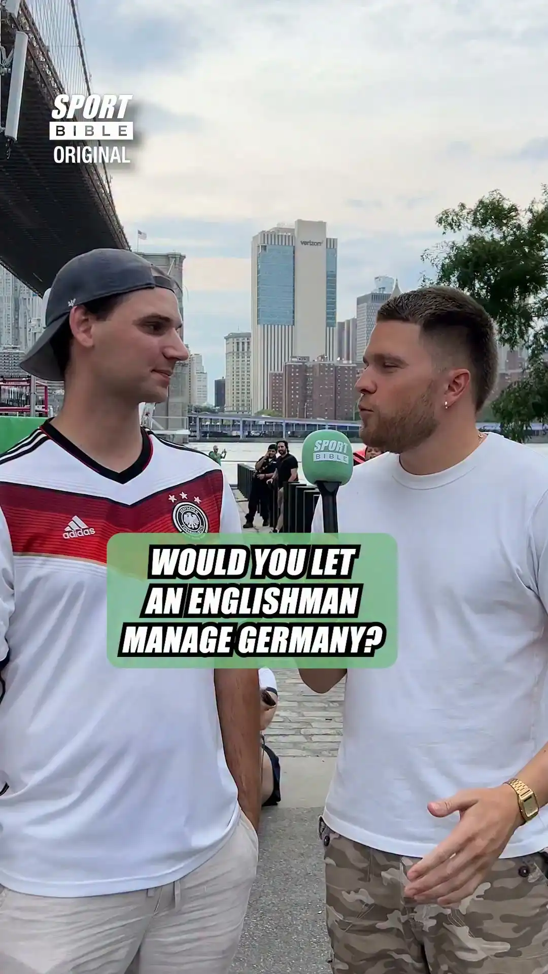 Would German fans accept an Englishman as Germany manager