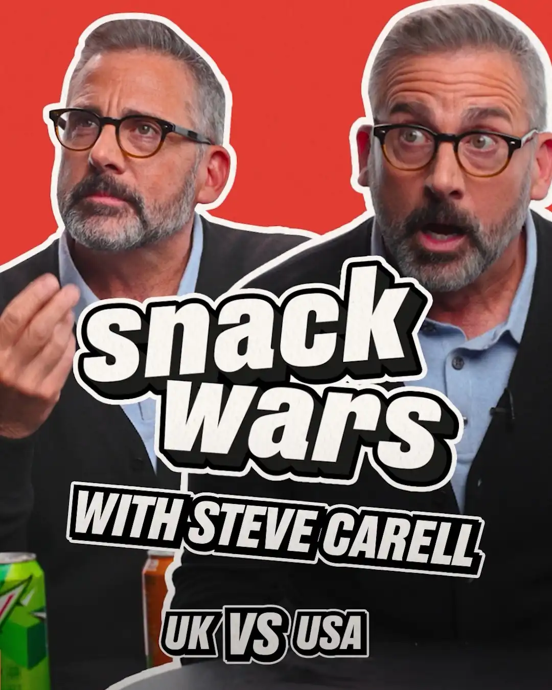 Steve Carell Tries British Snacks For The First Time