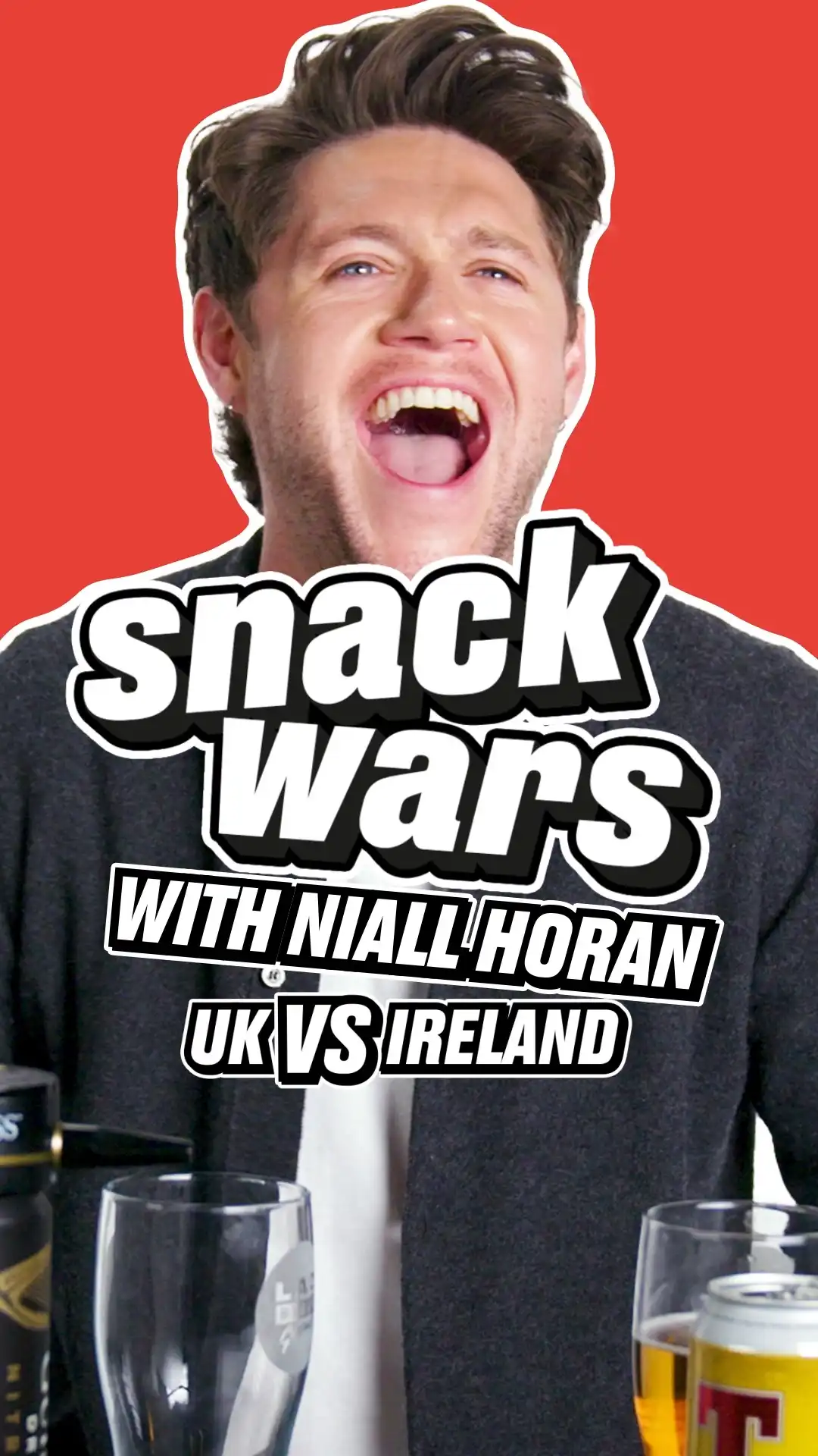 Niall Horan Compares British & Irish Snacks
