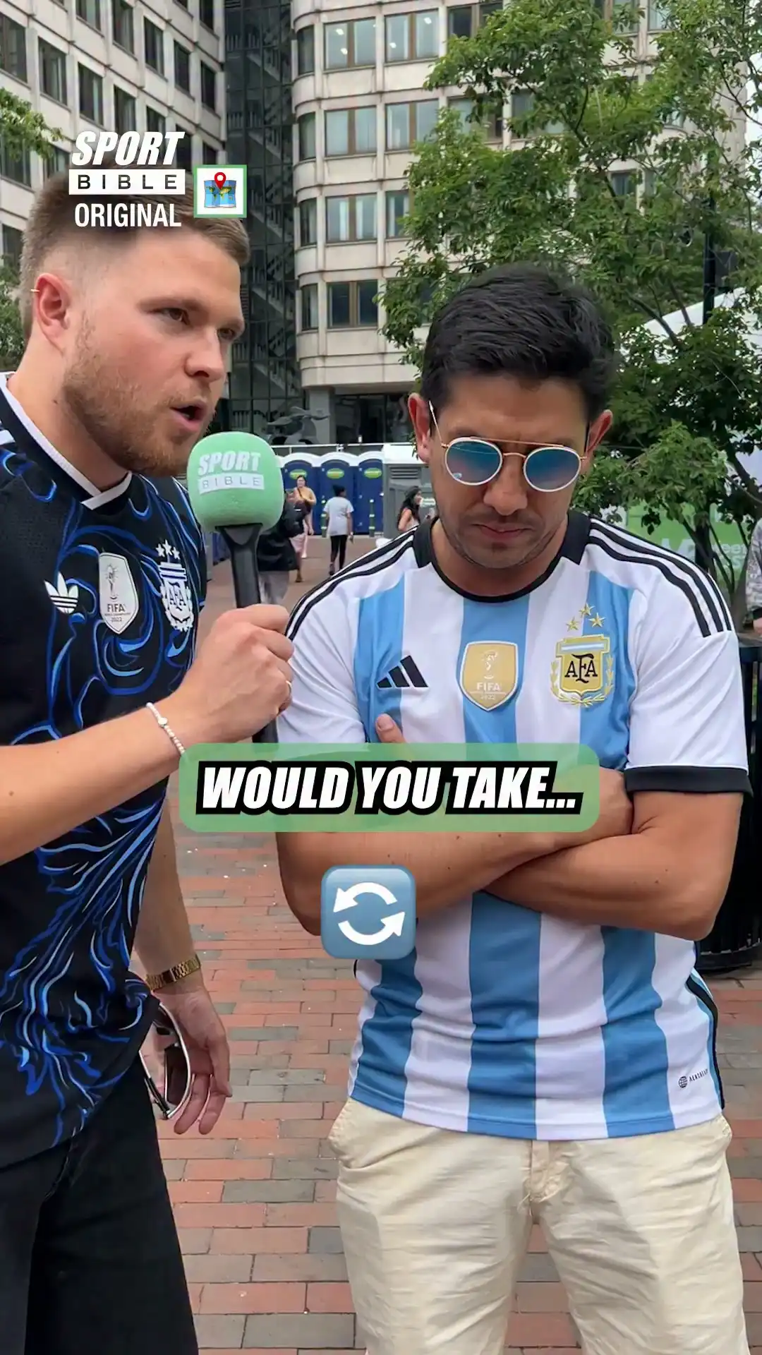 Would Argentina fans trade Ronaldo winning the World Cup for 10 more years of Messi 🤔