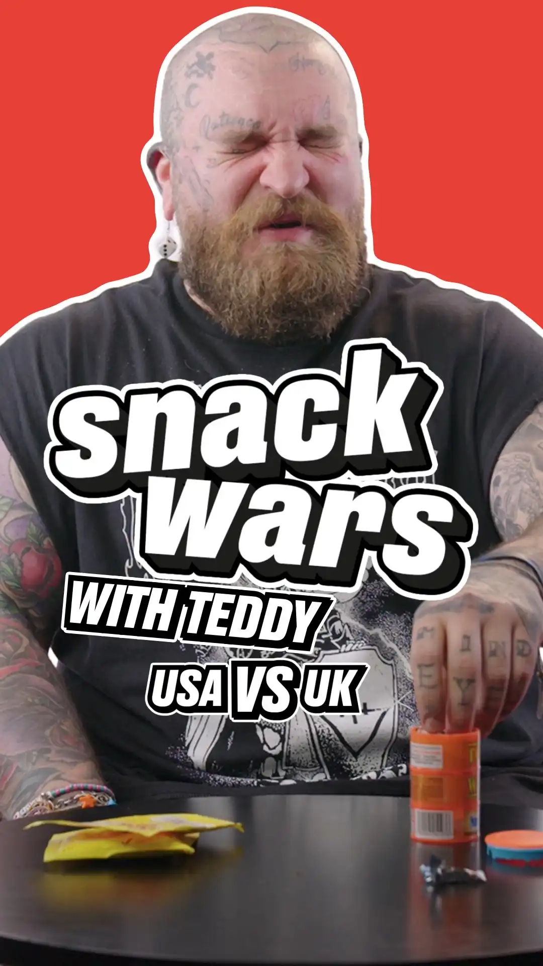 Singer Teddy Swims Puts American & British Snacks To The Test