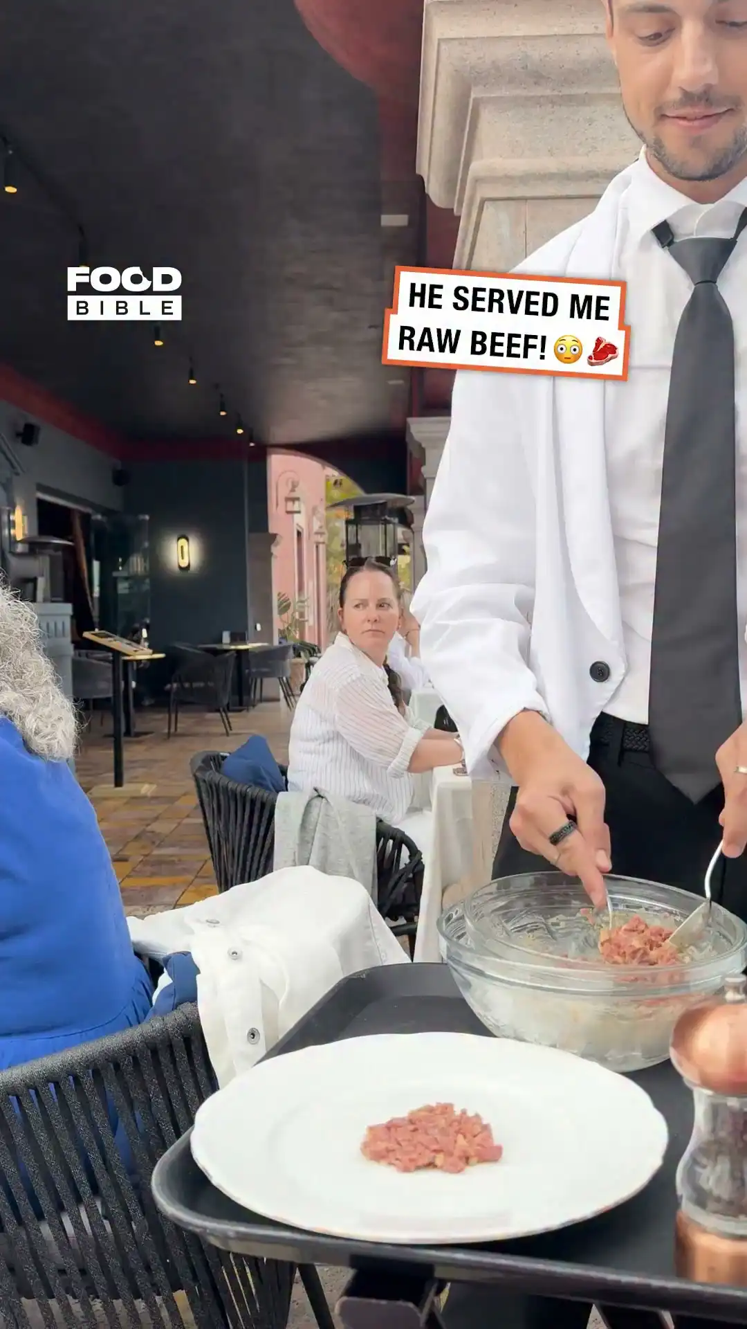 Would you try raw beef?