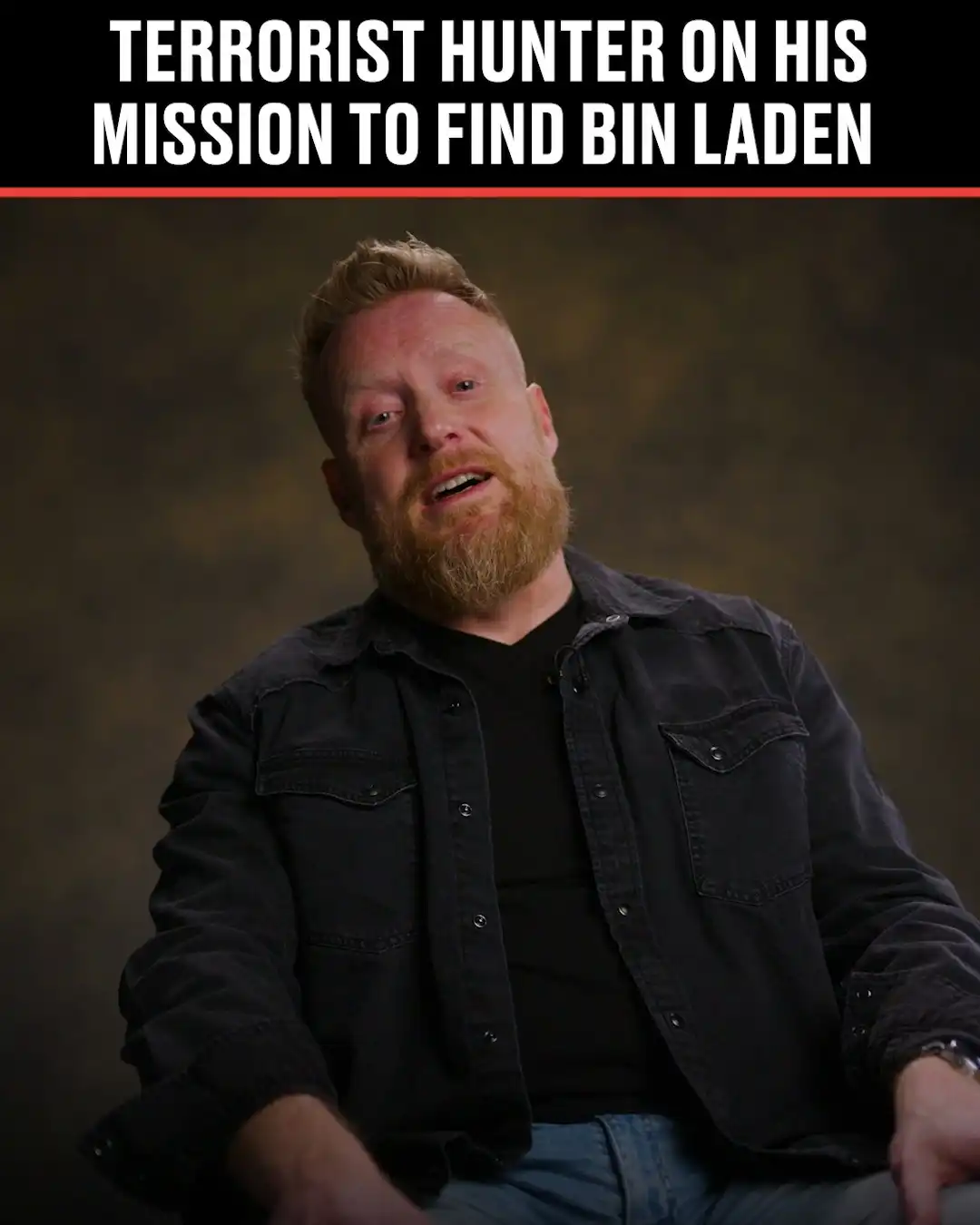 Terrorist hunter talks about his mission to find Bin Laden