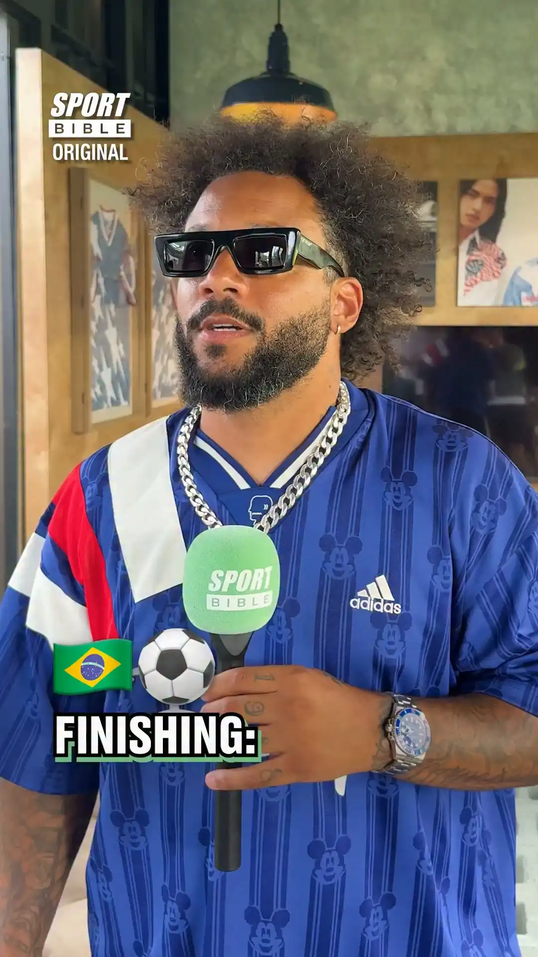 Marcelo builds his perfect Brazilian footballer