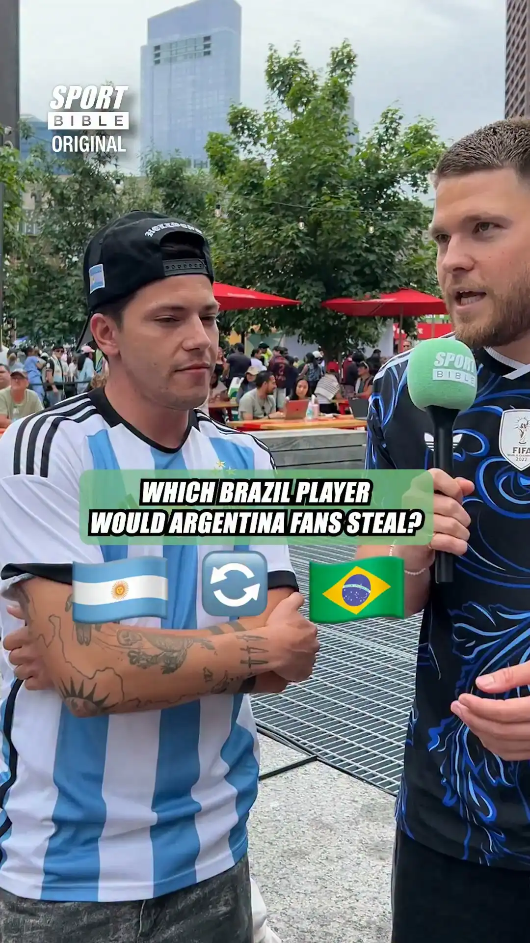 Argentina Players 'Steal' One Player From Brazil Team 🤔