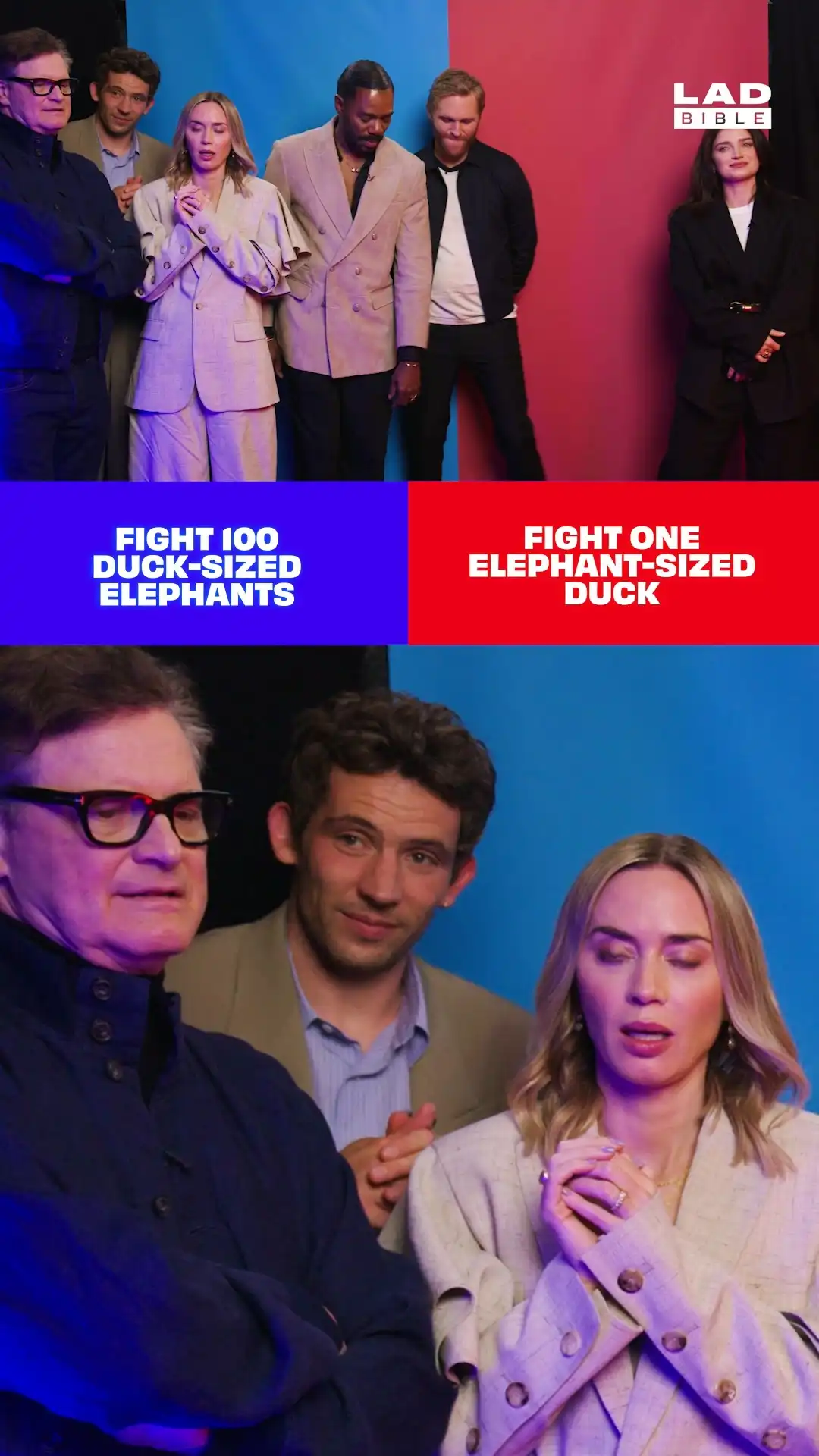 Disclosure Day cast debate 100 duck sized elephants or 1 elephant sized duck