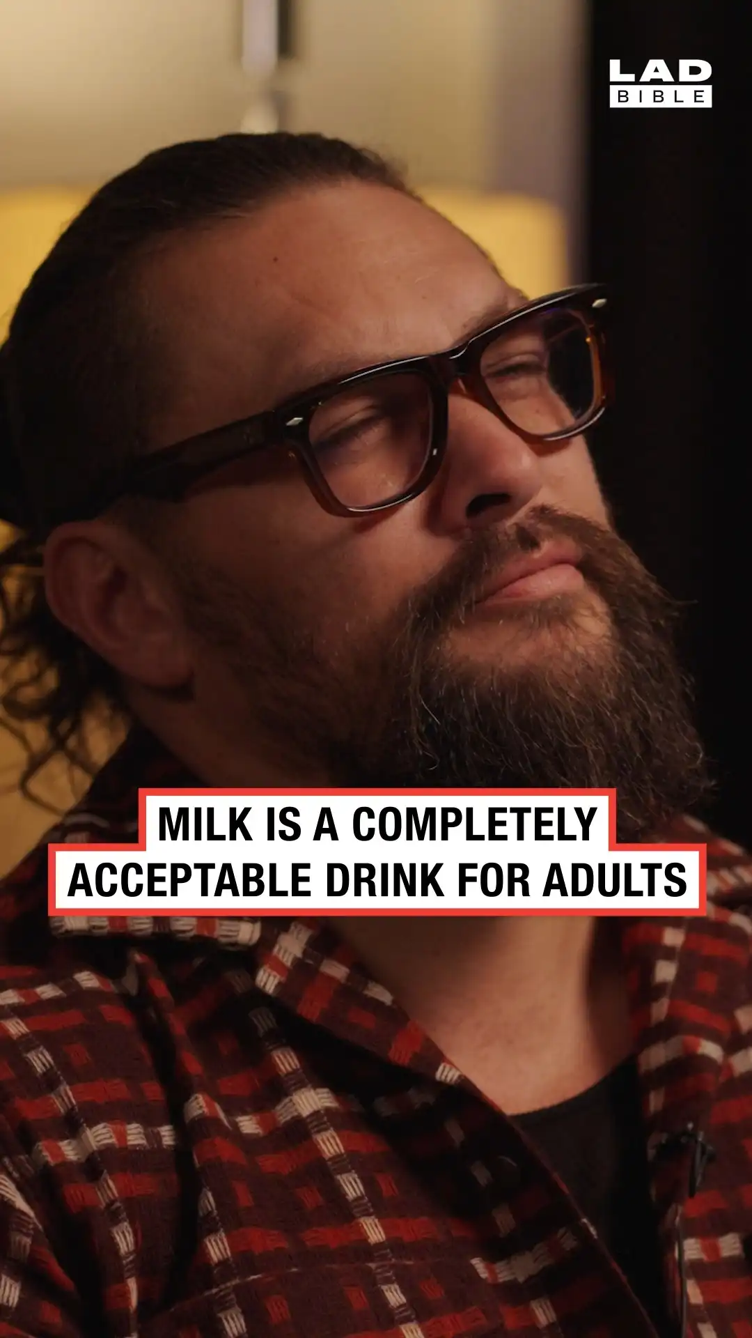 Jason Mamoa & Danielle Brooks on drinking milk